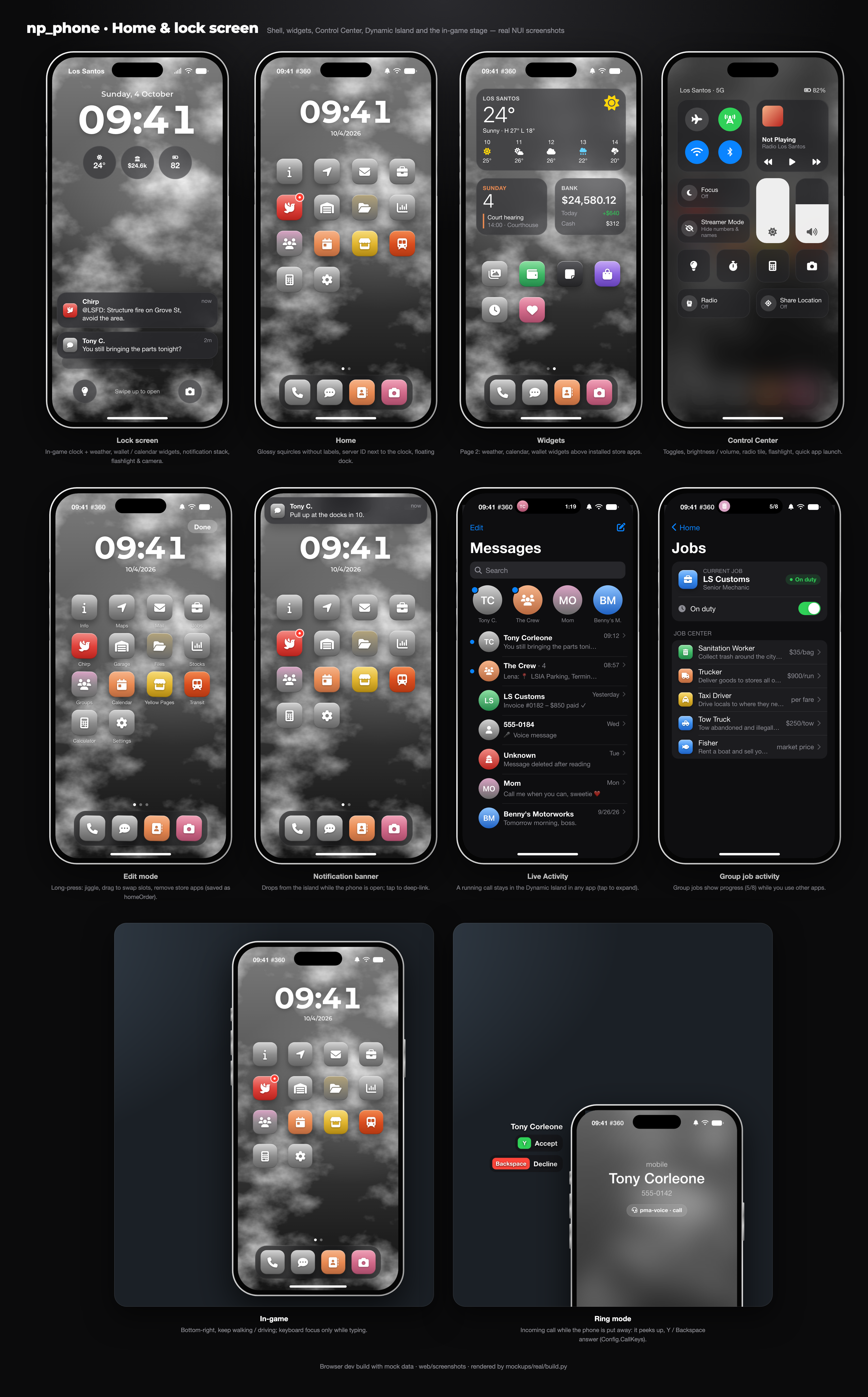 Home & lock screen
